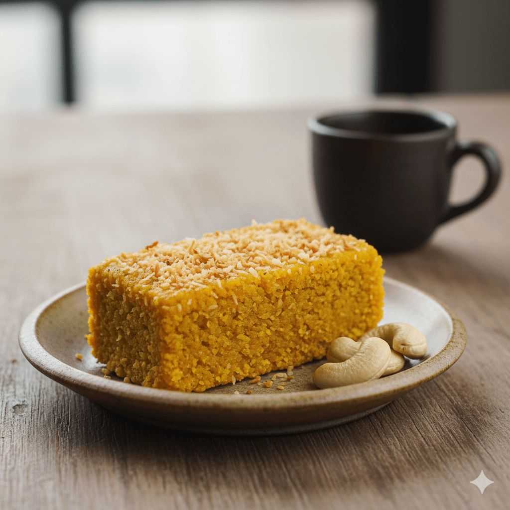 Coconut barfi al cioccolato