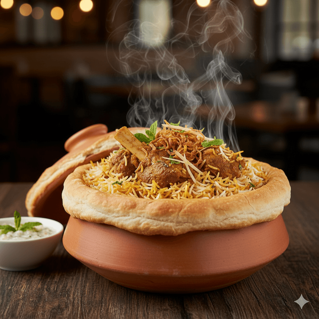 Lucknavi biryani